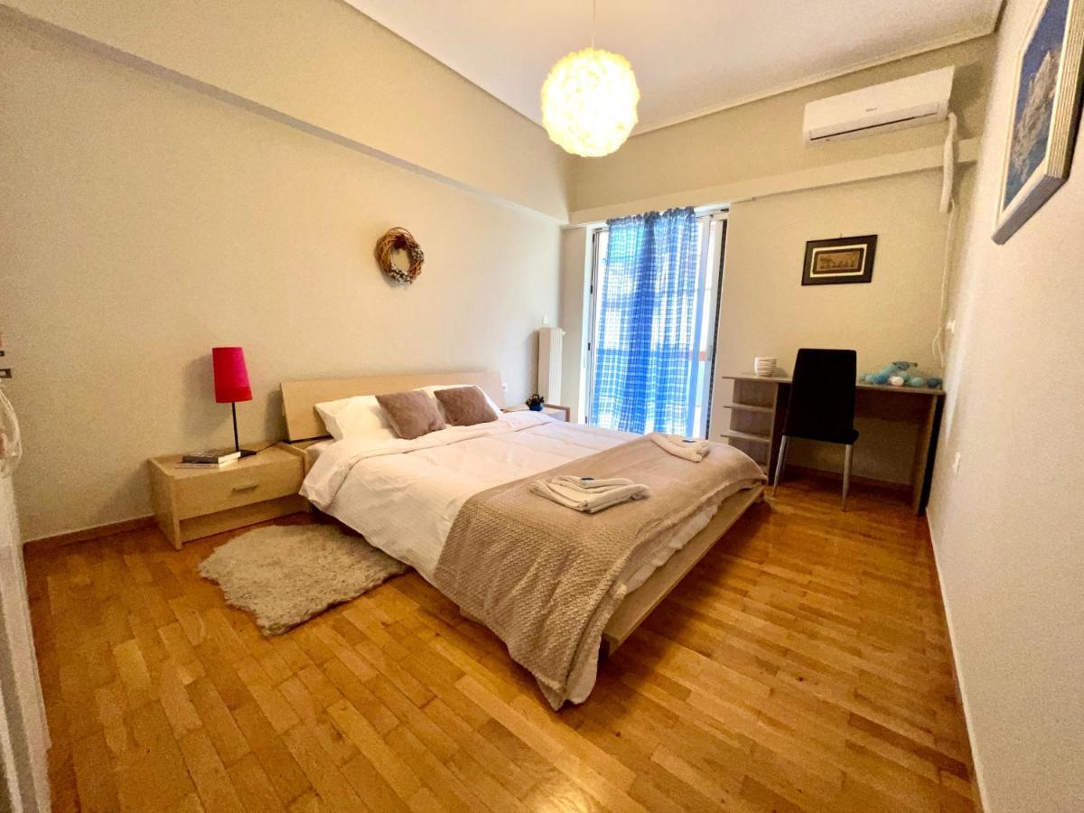 Agios Eleftherios Metro St. 2 Bedrms 4 Pers. Flat Athén Kültér fotó